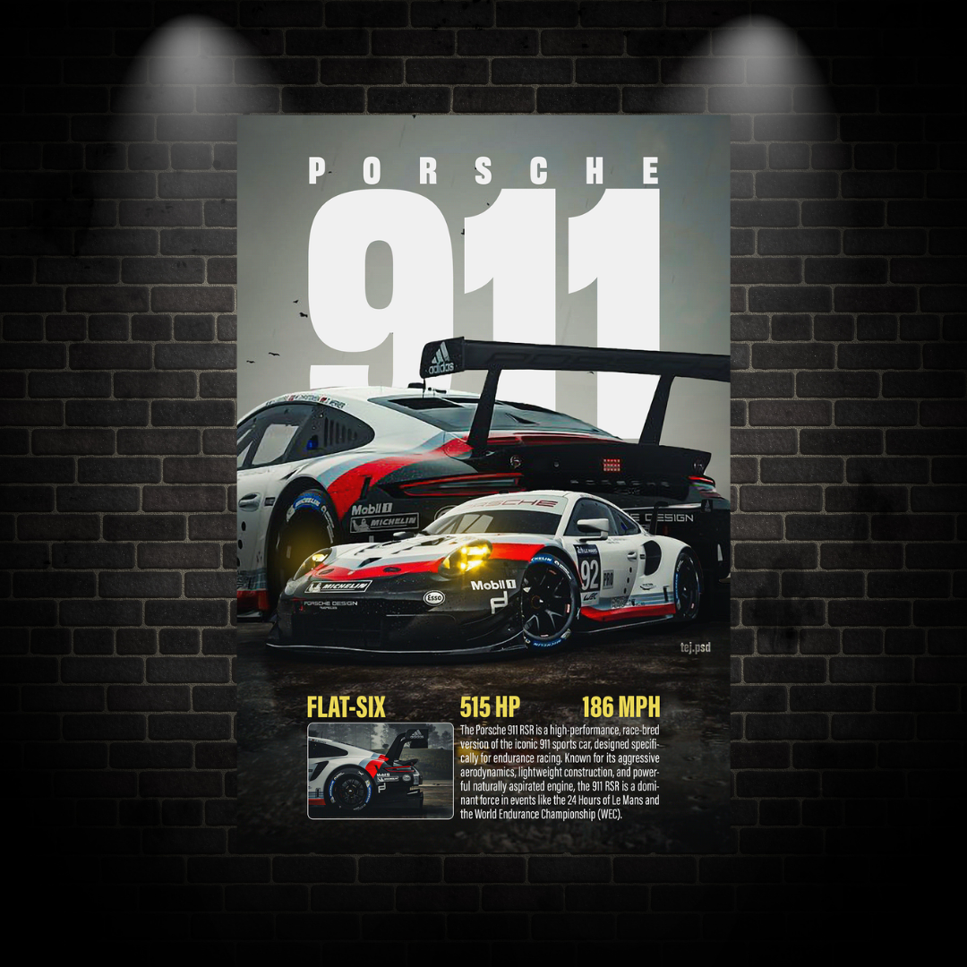 911 Porche Poster