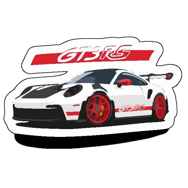 Porche GT3RS Sticker
