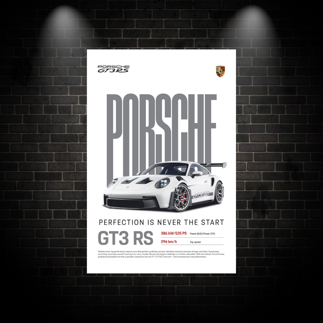Porche Gt3rs Poster