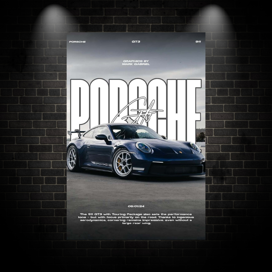 Porche Poster
