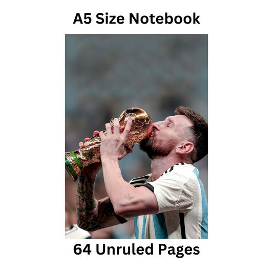 Messi Doodle Notebook